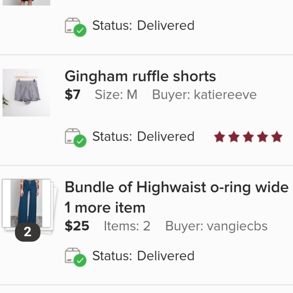 Gingham ruffle shorts - Picture 8 of 8